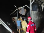 Ditinggal Pemiliknya, Rumah Produksi Tahu Tempe di Tanjung Limau Bontang Diamuk Si Jago Merah
