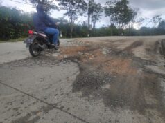 Jalan di Bontang Lestari Rusak Lagi, Amir Tosina Sebut Kualitas Pekerjaan Jalan Buruk
