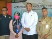 Hadiri Pelatihan Membatik dan Budidaya Serai, Seno Aji Beri Semangat Penyandang Disabilitas