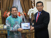 Wagub Hadi Mulyadi Terima Kunjungan Delegasi Universiti Teknik Malaysia