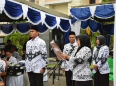 Peringati HUT PGRI ke-77, Pemprov Kaltim Gelar Upacara di Kabupaten Berau
