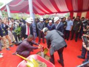 Ground Breaking Pembangun Trowongan Gunung Manggah, Subandi Berharap Dapat Selesai Tepat Waktu