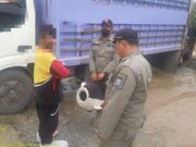 Satpol PP Bontang Razia Badut di Lampu Merah Loktuan