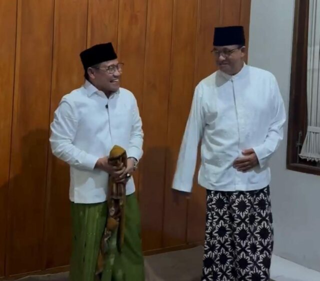 Muhaimin Iskandar dan Anies Baswedan (foto:X/Anies Baswedan)