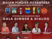 Menyambut HSP Ke-94, Cipayung Plus Kaltim Bakal Mengadakan Dialog dan Konser Gala Dinner dan Dialog yang diadakan Cipayung Plus Kalimantan Timur