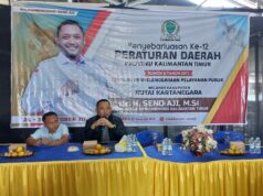 Seno Aji Laksanakan Penyebarluasan Perda Pelayanan Publik, Masyarakat Minta Perhatian di Bidang Kesehatan Anggota DPRD Kaltim Seno Aji Laksanakan Penyebarluasan Perda di Desa Perjiwa (dok. Kaltimkoranseruya)