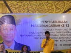 Nidya Listiyono Ingatkan Bahaya Narkoba bagi Mental dan Masa Depan Anggota DPRD Kaltim Nidya Listiyono sosialisasi bahaya narkoba di wilayah Samarinda (dok. pribadi)