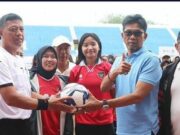 Buka Turnamen Sepak Bola Wanita, Ini Pesan Kadispora Kaltim Pembukaan sepakbola wanita se-Kaltim. (dispora)