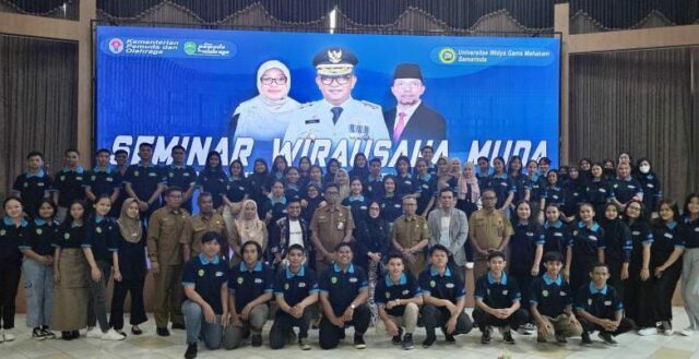 Dinas Pemuda dan Olahraga (Dispora) Provinsi Kalimantan Timur (Kaltim) menggelar Seminar Wirausaha Muda di Aula Kantor Dispora Kaltim.