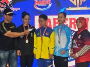 Tingkatkan Prestasi Atlet, Dispora Kaltim Bakal Bentuk Tim Review Cabor Atlet angkat berat Kalimantan Timur, Widari yang lolos ke PON Aceh Sumut. (KONI Kaltim)