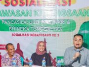 Sosialisasi Wawasan Kebangsaan di Balikpapan, Ini Pesan Mimi M Pane Mimi M Pane anggota Dewan Perwakilan Rakyat Daerah (DPRD) Kalimantan Timur (Kaltim) dapil I Balikpapan saat melakukan sosialisasi wawasan kebangsaan. (Dok pribadi).