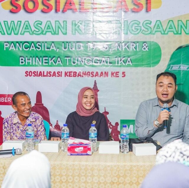 Mimi M Pane anggota Dewan Perwakilan Rakyat Daerah (DPRD) Kalimantan Timur (Kaltim) dapil I Balikpapan saat melakukan sosialisasi wawasan kebangsaan. (Dok pribadi).