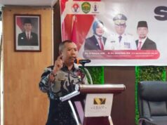 Diikuti 100 Peserta, Dispora Kaltim Gelar Seminar Character Building Tahap 2 Kabid Pengembangan Pemuda Dispora Kaltim, Rasman Rading saat membuka Seminar Character Building. (dispora)