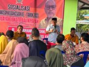 Sosialisasi Wawasan Kebangsaan di Balikpapan, Muhammad Adam Ajak Masyarakat Jaga Tradisi Beriman Muhammad Adam saat melaksanakan sosialisasi wawasan kebangsaan di wilayah II Balikpapan. (Dok Putri Suryana)
