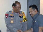 Bahas Persiapan Pemilu 2024, Ketua DPRD Kaltim Terima Kunjungan Kapolda Ketua DPRD Kaltim, Hasanuddin Mas'ud terima silaturahim Kapolda. (Dok pribadi)