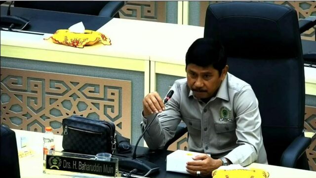 Anggota DPRD Kaltim, Baharuddin Muin. (tangkapan layar ig dprd kaltim)