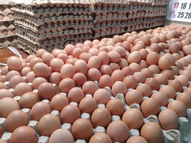 Harga telur meroket (dok: katakaltim)