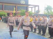 Wakapolresta Samarinda Pimpin Apel Gelar Pasukan Ops Mantap Praja 2024