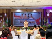 Basri Rase Beri Sambutan Saat Gala Dinner Gerakan Pramuka Kaltim