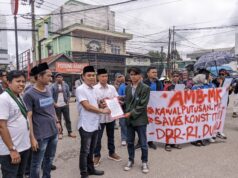 Terima Tuntutan Massa Aksi, DPRD Kota Bontang Janji Bawa Tuntutan Ke DPR-RI