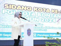 Buka Sidang ke-10 PGI Kota Bontang, Najirah Dorong Keterlibatan PGI untuk Mendukung Program Pembangunan Pemkot