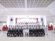 Berlangsung Haru, Wali Kota Bontang Basri Rase Kukuhkan Pasukan Pengibar Bendera
