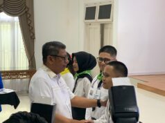 Beri Energi Positif, Basri Rase Hadiri Penyambutan Mahasiswa Baru STITEK