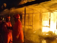Kebakaran di Tanah Grogot Kabupaten Paser, Kerugian Capai Ratusan Juta Kebakaran di Paser, Tanah Grogot (dok: koranseruya)