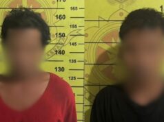 Dua Tersangka Pencuri Genset di Bontang Kini Diamankan Pihak Kepolisian Tersangka pelaku pencuri genset di Bontang (dok: koranseruya)