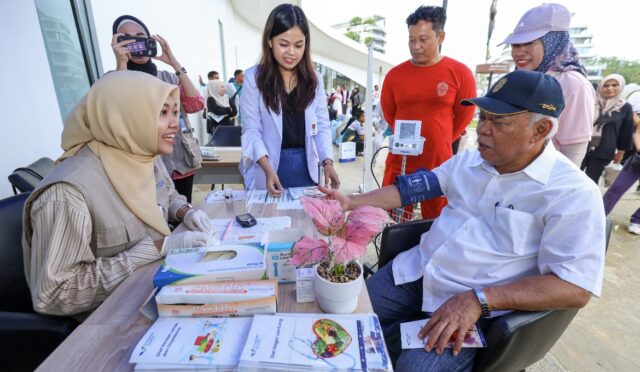 Kepala Otorita IKN, Basuki usai melakukan penandatanganan kerjasama kesepahaman tentang BPJS Ketenagakerjaan (dok: otorta IKN)