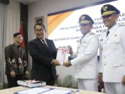 Serah Terima Jabatan Pemimpin Baru Provinsi Kalimantan Timur Serah terima jabatan (dok: pemprovkaltim)