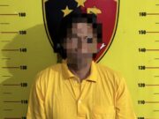 Kepolisian Kukar Tangkap Pencuri Pipa Besi Milik Pertamina EP Sangasanga Field Salah satu tersangka pencuri ditangkap kepolisian Kukar (dok: seruya)