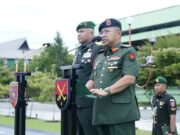 Kodam Mulawarman Dapat Kunjungan Panglima 5 Divisyen Tentera Darat Malaysia Pangdam VI/Mulawarman Mayjen TNI Rudy Rachmat Nugraha, menerima kunjungan Panglima 5 Divisyen Tentera Darat Malaysia (TDM) Mayjen Dato' Haji Noorul Azril Bin Ariffin di Makodam VI/Mulawarman, Balikpapan, Senin 28 April 2025.