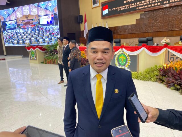 Ketua DPRD Provinsi Kalimantan Timur (Kaltim), Hasanuddin Mas'ud. (Dok: koranseruya)