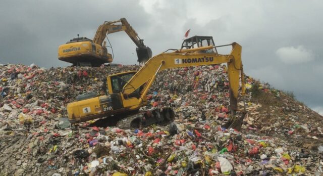 Sampah di TPAS Manggar Balikpapan (dok: seruya)