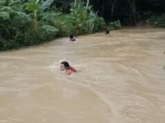 Anak Laki-laki Usia 3 Tahun di Samarinda Diduga Terseret Banjir Proses pencarian korban tenggelam di Samarinda (dok: ist)