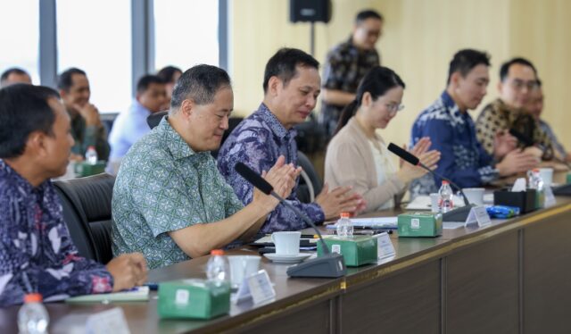 IKN Kepala Otorita Ibu Kota Nusantara (IKN), Basuki Hadimuljono, menerima kunjungan delegasi Taipei Economic and Trade Office (TETO).