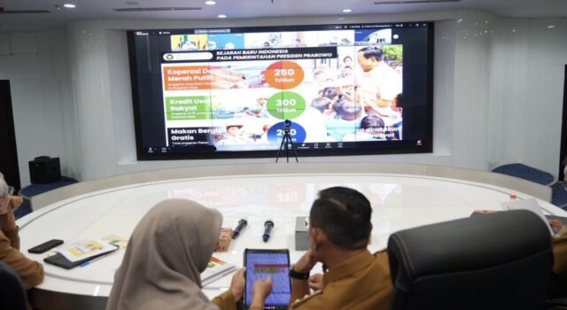 Rakor pengendalian inflasi daerah secara daring