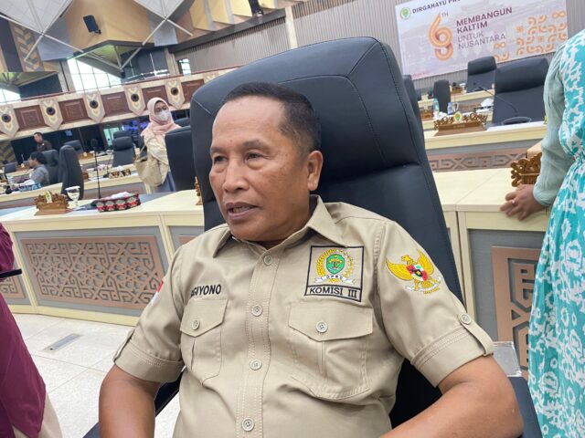 Anggota DPRD Kalimantan Timur, Sugiyono.(Dok: koranseruya)