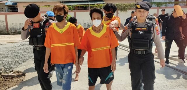 Tersangka pelaku pencuri truk di Balikpapan (dok: Seruya)