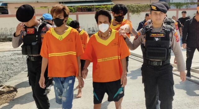 Tersangka pelaku pencuri truk di Balikpapan (dok: Seruya)