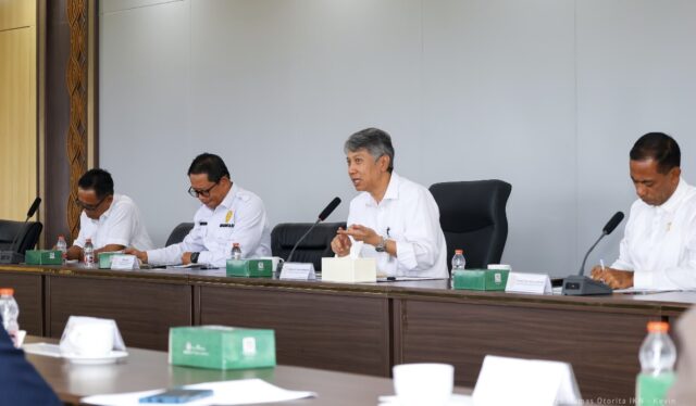 Otorita Ibu Kota Nusantara (OIKN) menerima kunjungan kerja DPRD dan Pemkab Penajam Paser Utara (PPU), Senin 16 Juni 2025.