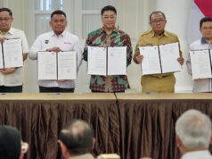 Persiap Tata Kelola Kota, Otorita IKN Teken MoU dengan BUMD Jakarta Otorita IKN melalui Badan Usaha Otorita (BUO), PT Bina Karya (Persero), menandatangani nota kesepahaman (MoU) dengan sejumlah Badan Usaha Milik Daerah (BUMD) dan Badan Layanan Umum Daerah (BLUD) Pemerintah Provinsi DKI Jakarta.