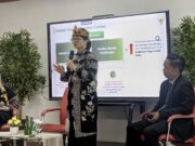 Wamen Kemdiktisaintek Kunjungi Samarinda Sampaikan Program Sekolah Garuda Wakil Mentri Pendidikan Tinggi, Sains dan Teknologi, Stella Christie, hadir langsung di SMAN 10 Samarinda pada Rabu (18/6/2025)