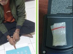 Satpolairud Polresta Balikpapan Meringkus Pengedar Narkoba Satpolairud Polresta Balikpapan meringkus pengedar narkoba jenis sabu yang memasarkannya kepada para nelayan di pesisir Kota Balikpapan.