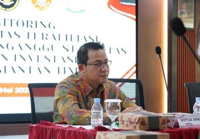 Samarinda Wakil Ketua Komisi II DPRD Kaltim, Sapto Setyo Pramono. (Foto : Ist)