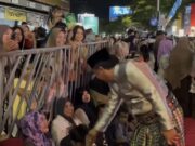 Wawali Bontang Apresiasi Semangat Warga Meriahkan BCC, Wujud Komitmen Memajukan Daerah Wawali Kota Bontang, Agus Haris saat menyapa warga dalam agenda BCC (foto: seruya)