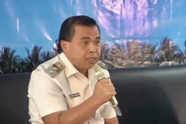 Wakil Wali Kota Bontang Agus Haris jadi pembicara dalam agenda diskusi dengan tema “Kolaborasi Daerah untuk Pendidikan Berkualitas”, Rabu (26/11/2025) (foto: seruya)