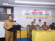 Pemkot Bontang Hidupkan Pariwisata: Bimtek Sapta Pesona Dorong SDM Sadar Wisata Wawali Kota Bontang, Agus Haris dalam agenda Bimbingan Teknis (Bimtek) Penerapan Nilai Sapta Pesona (foto: prokompim)