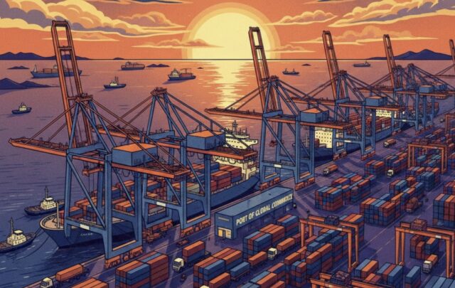 Bontang Ilustrasi pelabuhan peti kemas (foto: ist)